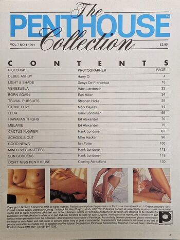 1980'S & Early 90'S Page 3 Girls