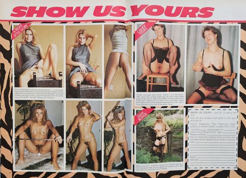 1980'S & Early 90'S Page 3 Girls