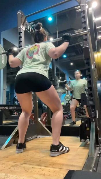 Girls In Wedgy Fitness Shorts